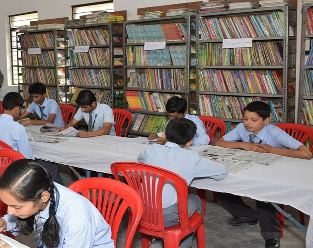 facilities library premier academy cbse muzaffarpur bihar india 